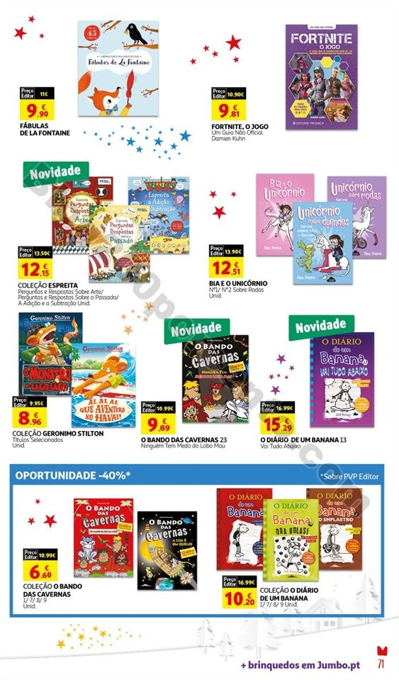 Antevisão Catálogo JUMBO Brinquedos Natal promo
