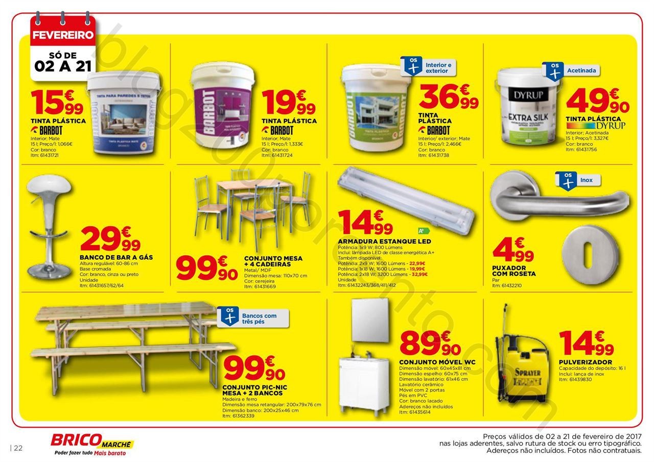 Antevisão Folheto BRICOMARCHÉ Promoções de 2 f