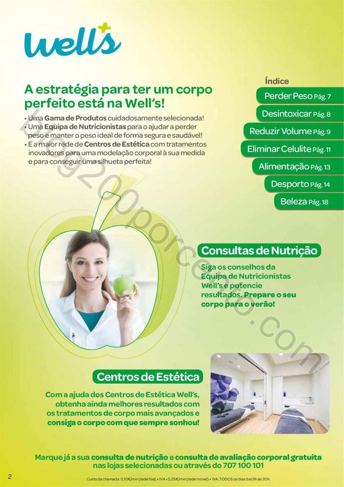 Antevisão Folheto WELLS Corpo promoções de 18 a