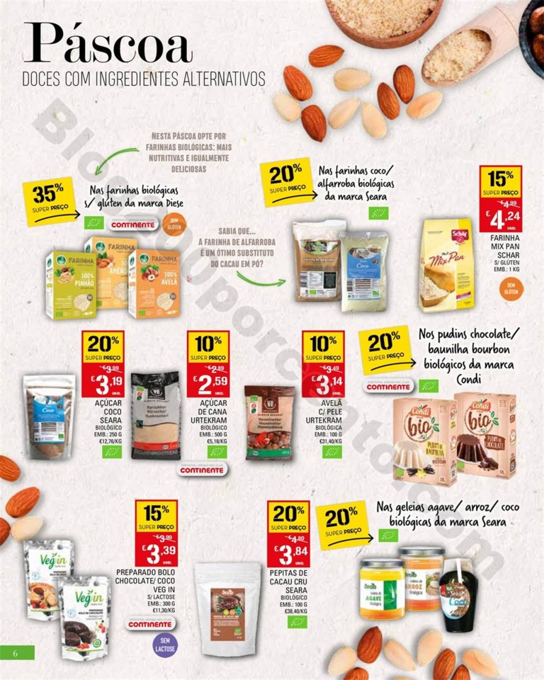 Antevisão Folheto CONTINENTE Bio &amp; Saudável Prom