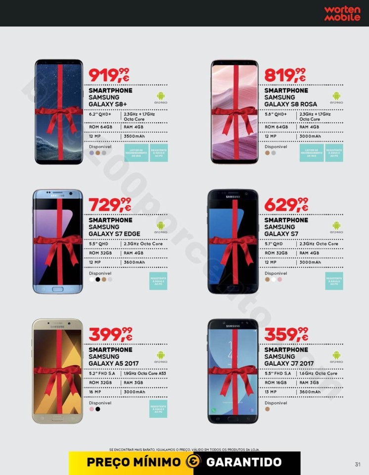 Antevisão Folheto WORTEN Mobile Promoções de 12
