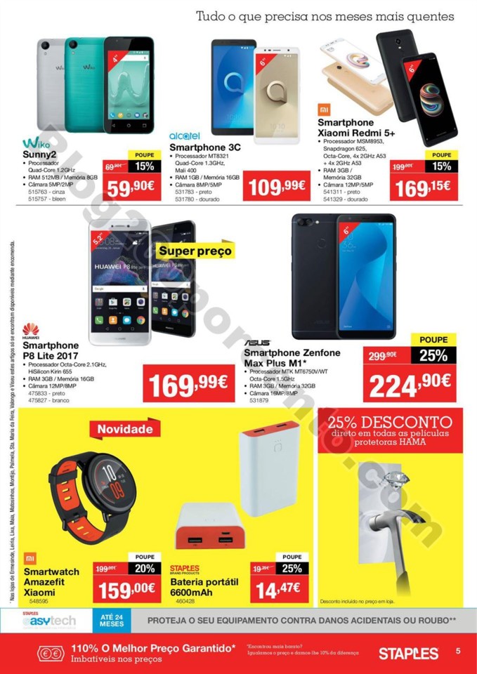 Antevisão Folheto STAPLES Promoções de 7 a 22 a
