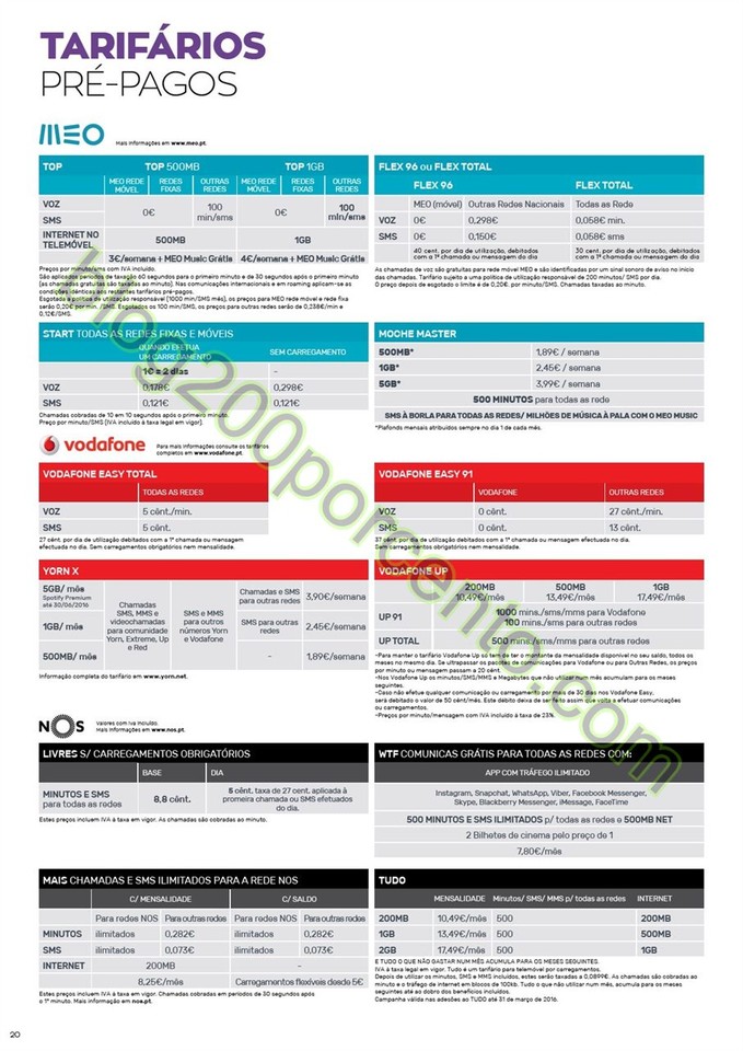 Novo Folheto WORTEN Mobile promoções até 31 mar