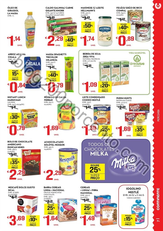 Antevisão Folheto CONTINENTE - MODELO Açores de 