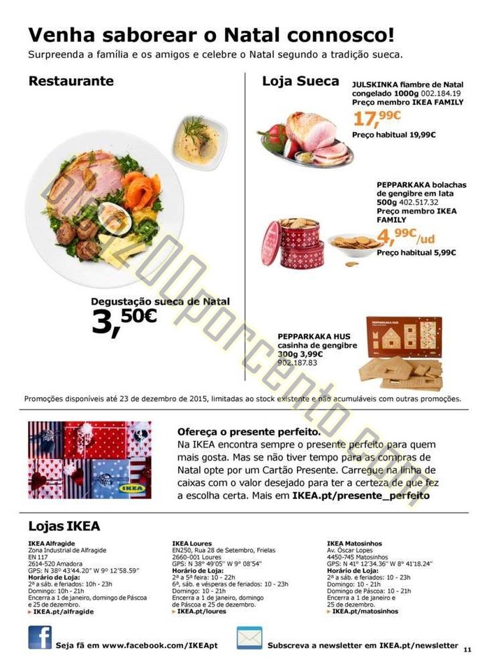 Antevisão Folheto IKEA Promoções de 19 novembro