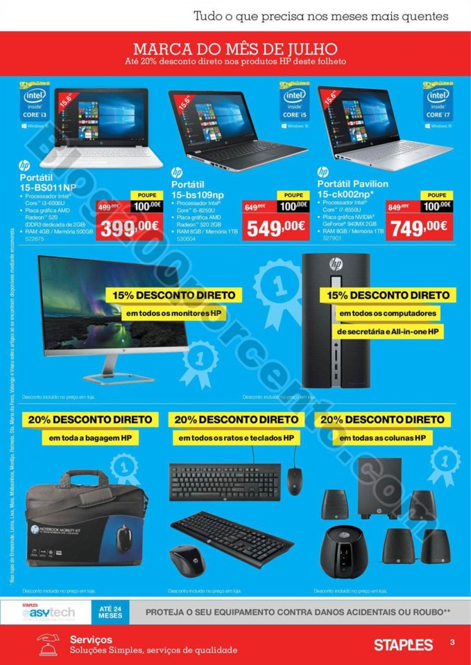 Antevisão Folheto STAPLES Promoções de 10 a 25 