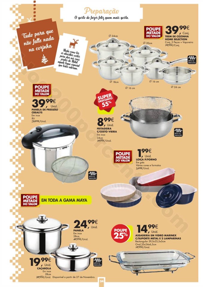 Antevisão Folheto PINGO DOCE Ofertas Natal até 2