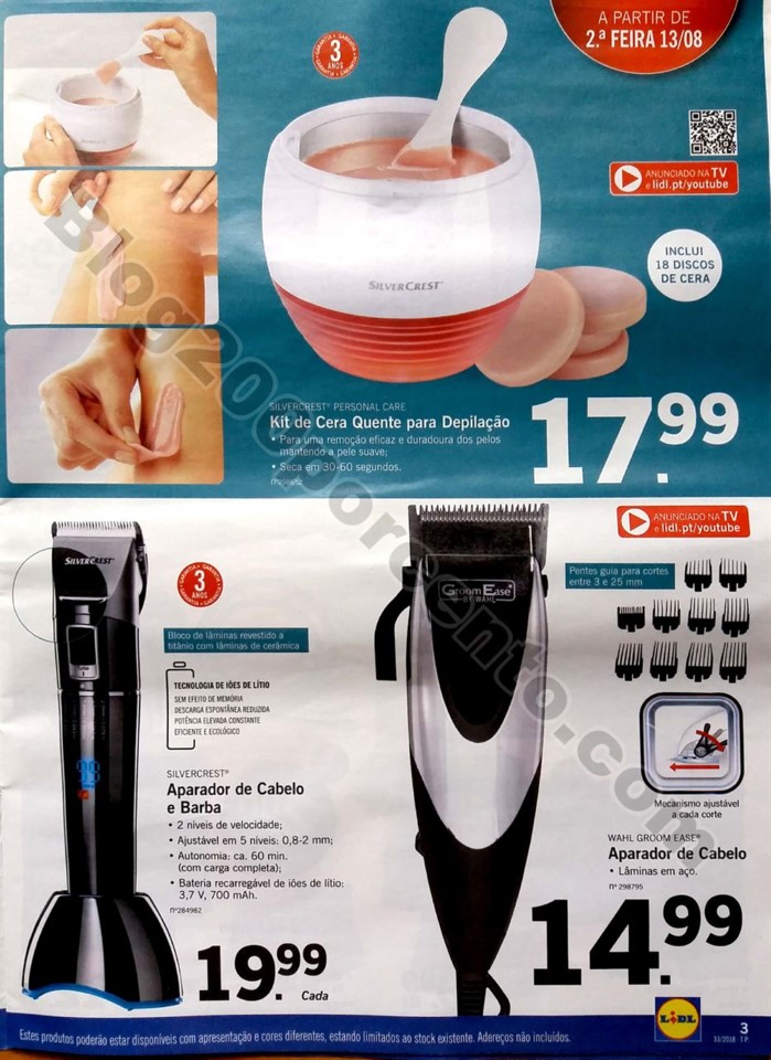 antevisao folheto lidl bazar promocoes 13 e 16 ago