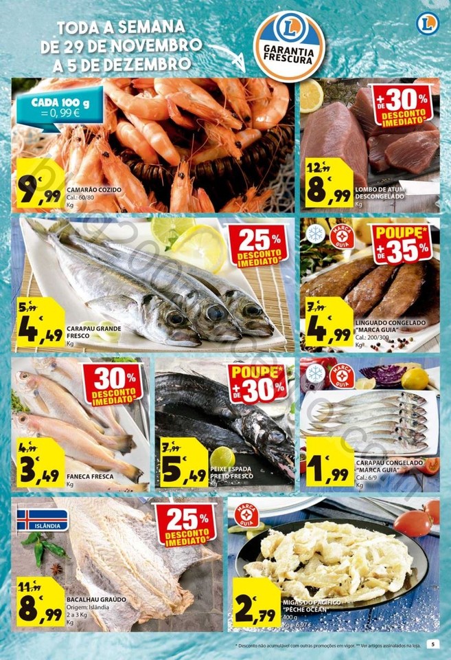 Antevisão Folheto E-LECLERC Promoções de 29 nov