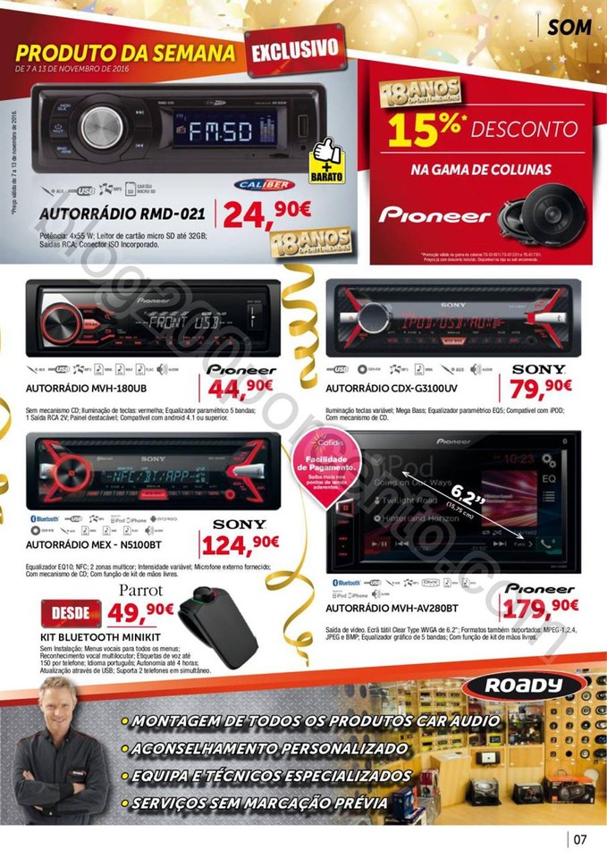 Novo Folheto ROADY Promoções de 27 outubro a 27 