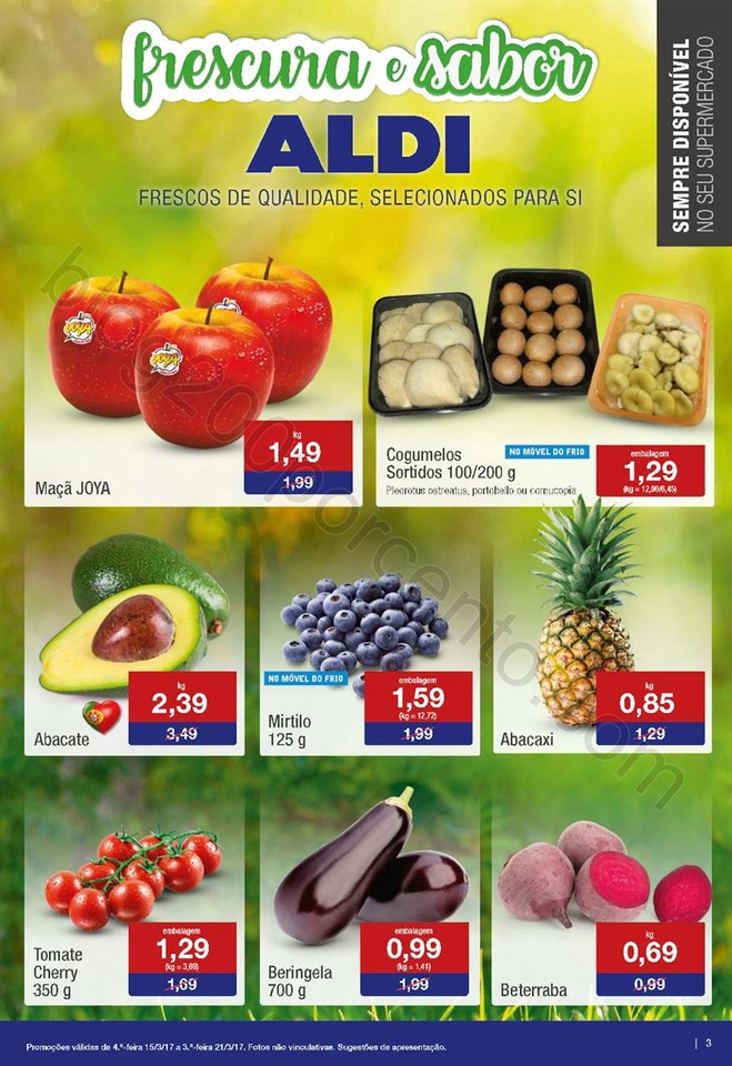 Antevisão Folheto ALDI Promoções a partir de 15