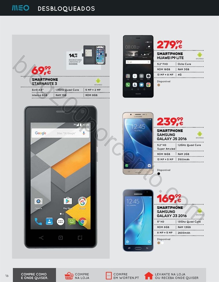 Novo Folheto WORTEN Mobile promoções até 10 mai