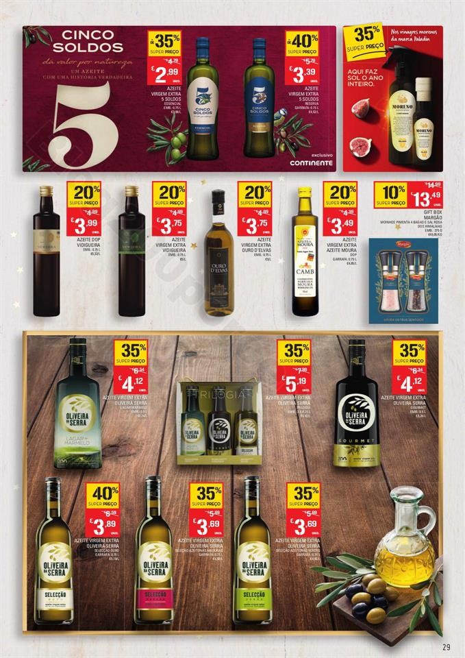 Continente Folheto Feliz Natal 19 novembro a 24 de