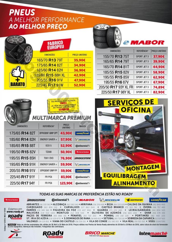 Antevisão Folheto ROADY Promoções de 26 abril a