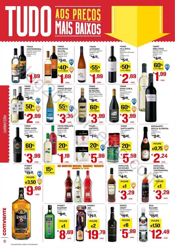 Antevisão Folheto CONTINENTE Promoções de 13 a 