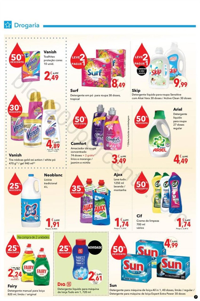 Antevisão Folheto CLAREL promoções de 23 fevere