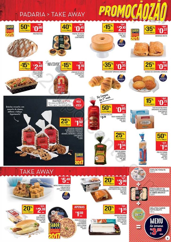 Antevisão Folheto CONTINENTE Promoçãozão Madei