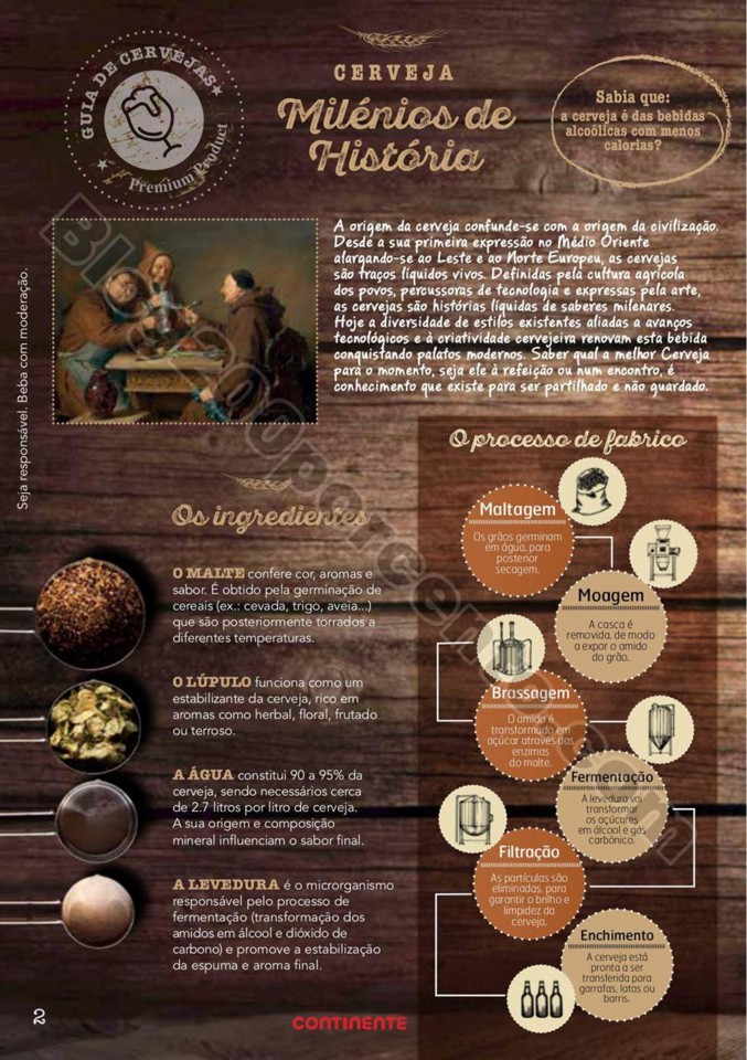 Antevisão Folheto CONTINENTE Especial cervejas de
