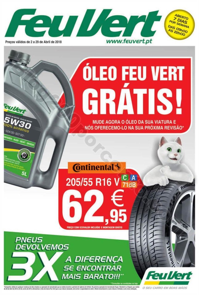 Antevisão Folheto FEU VERT Promoções de 2 a 29 