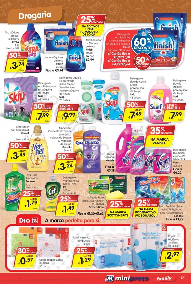 Antevisão Folheto MINIPREÇO Family de 13 a 19 ou