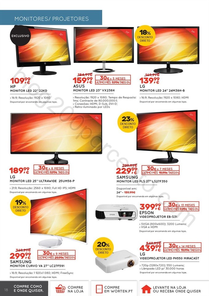 Antevisão Folheto WORTEN Especial Tecnologia de 2