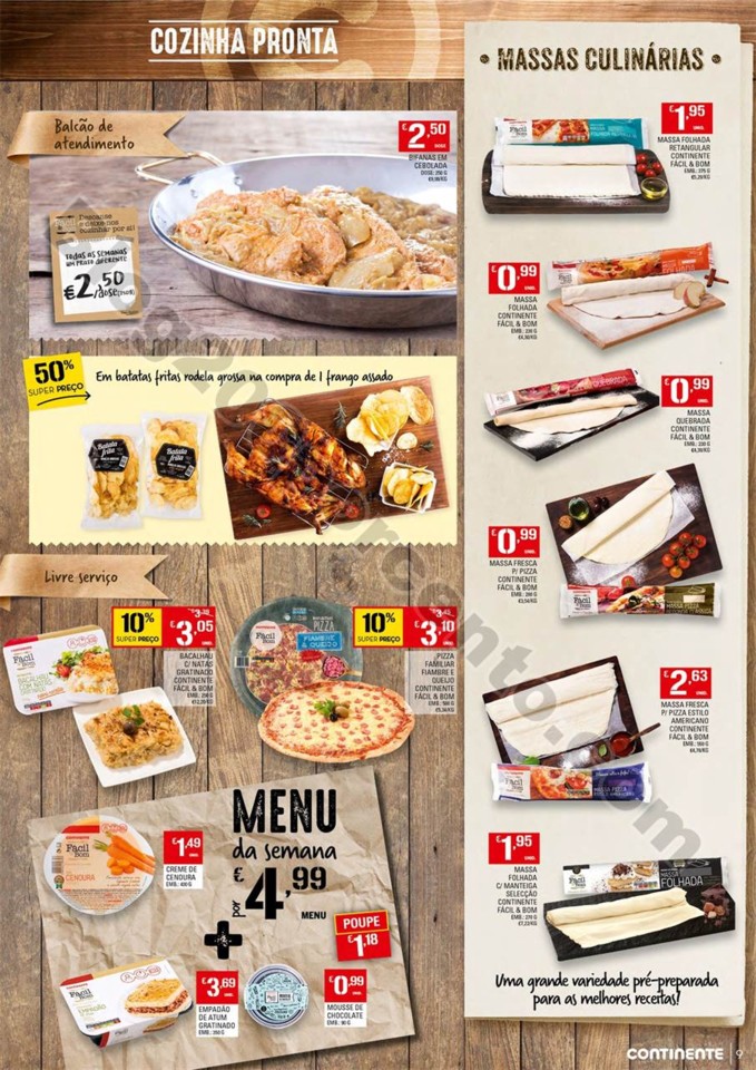 Antevisão Folheto CONTINENTE Promoções de 17 a 