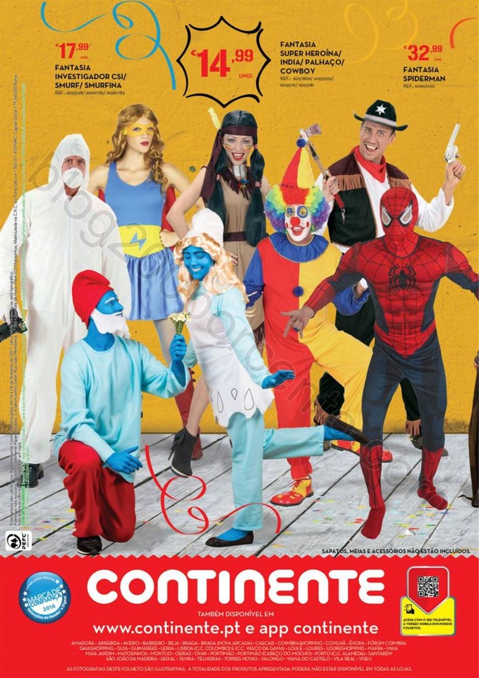 Antevisão Folheto CONTINENTE Carnaval promoções