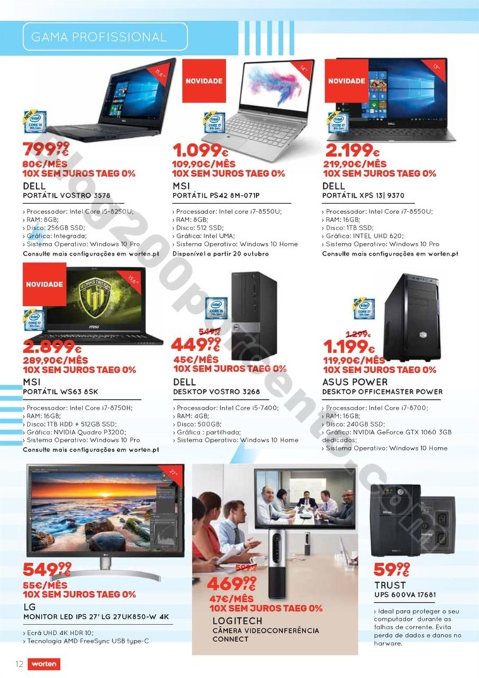 Antevisão Folheto WORTEN Especial promoções de 