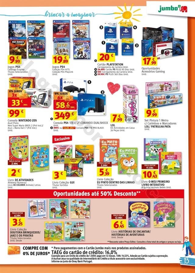 Antevisão Folheto JUMBO Dia da Criança + Promoç