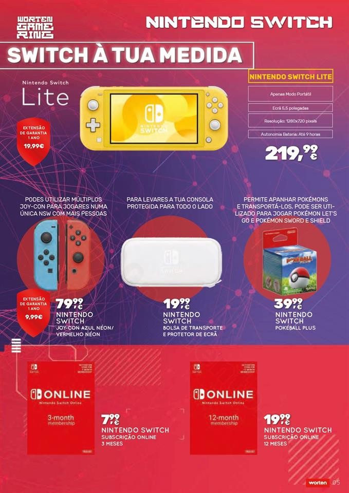 Antevisão Folheto WORTEN Gamer Promoções até 1