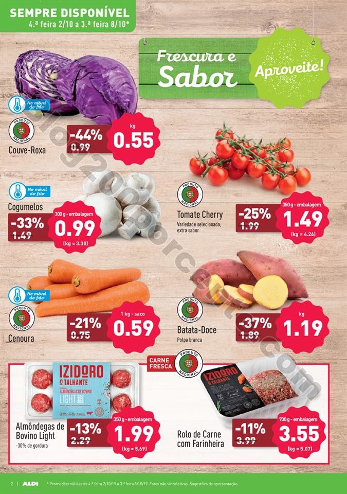 Antevisão Folheto ALDI Promoções a partir de 2 