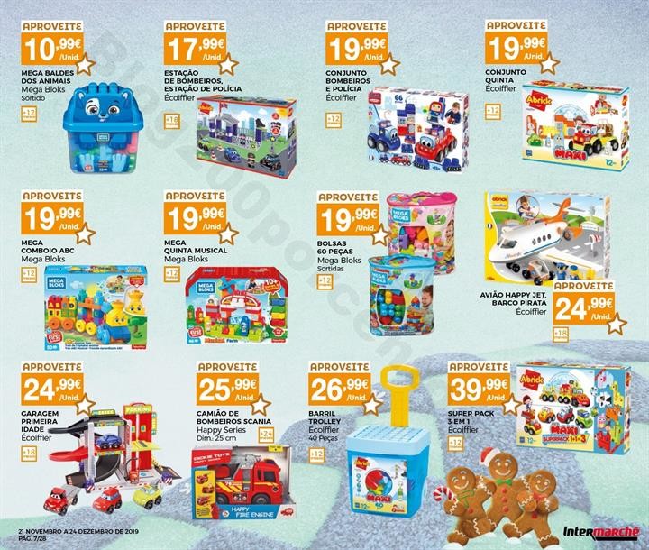 Antevisão Folheto INTERMARCHÉ Brinquedos Natal P