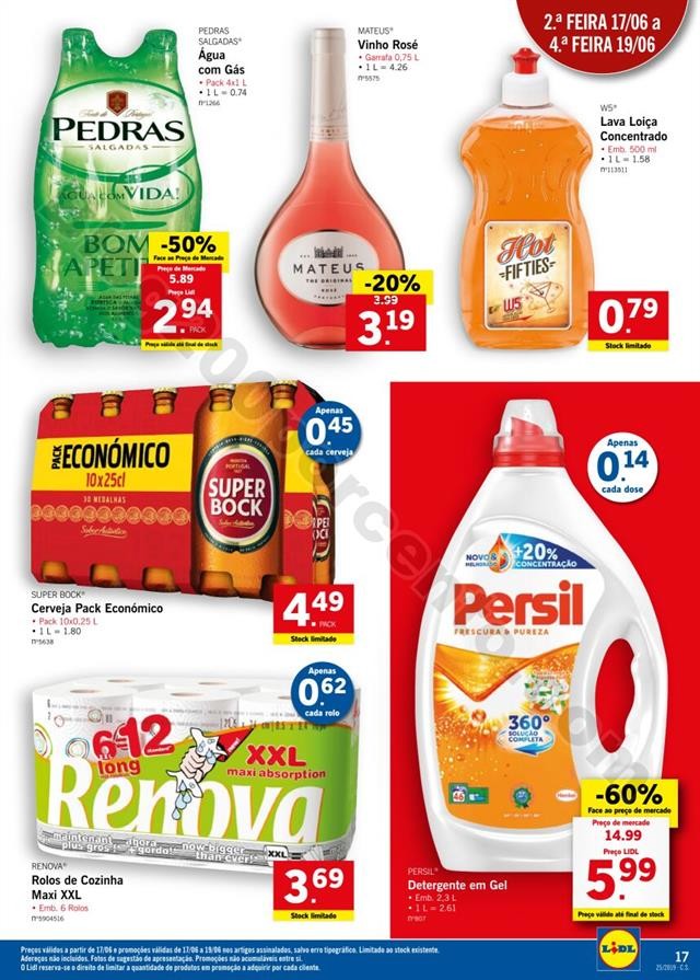 Antevisão Folheto LIDL Promoções de 17 a 23  ju