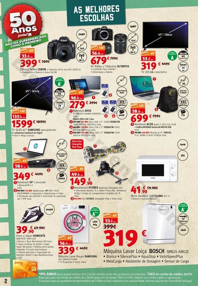 Antevisão Folheto JUMBO Aniversário Promoções 