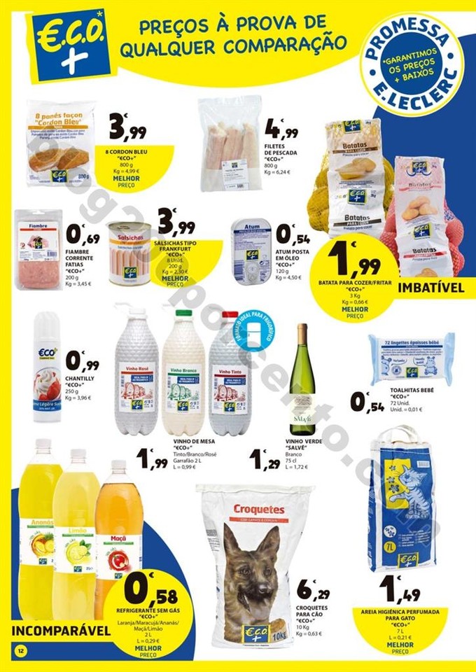 Antevisão Folheto E-LECLERC Promoções de 15 a 2