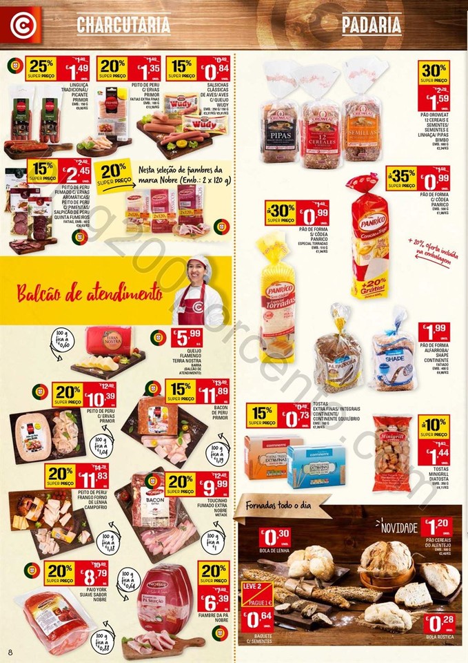 Antevisão Folheto CONTINENTE Promoções de 4 a 1