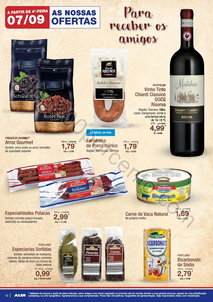 Antevisão Folheto ALDI Promoções a partir de 7 