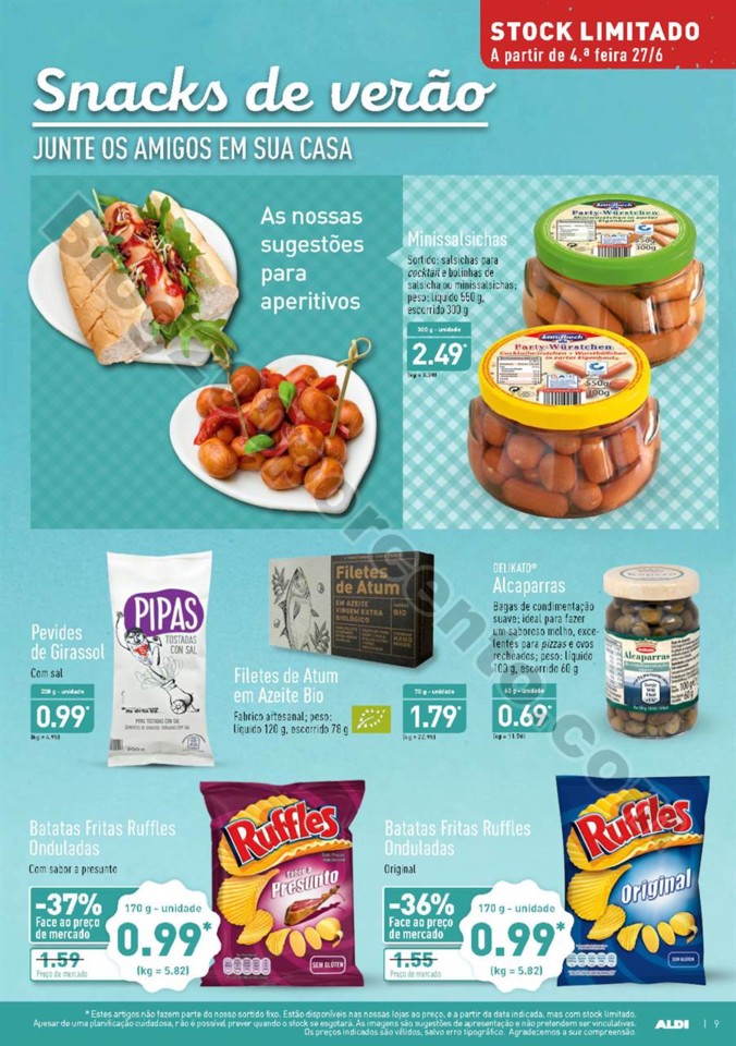 Antevisão Folheto ALDI Promoções a partir de 27