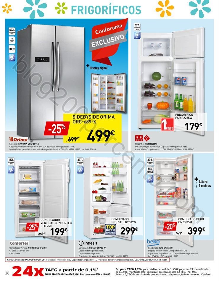 Antevisão Folheto CONFORAMA Promoções de 6 abri