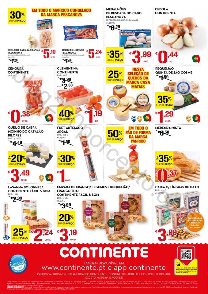 Antevisão Folheto CONTINENTE Fim de semana promo