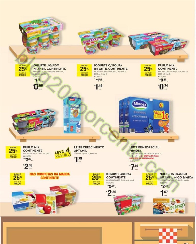 Antevisão Folheto CONTINENTE Feira Bebé de 12 a 