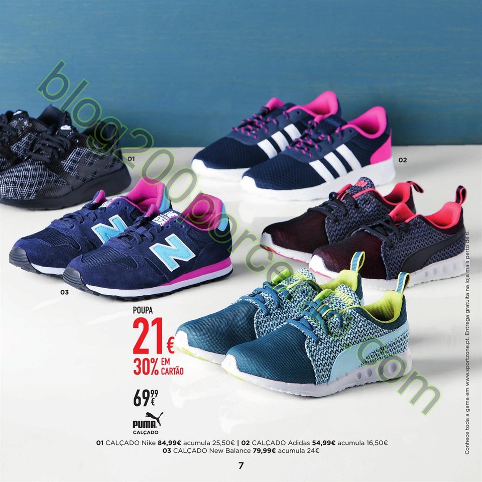 Novo Folheto SPORT ZONE promoções de 9 março a 