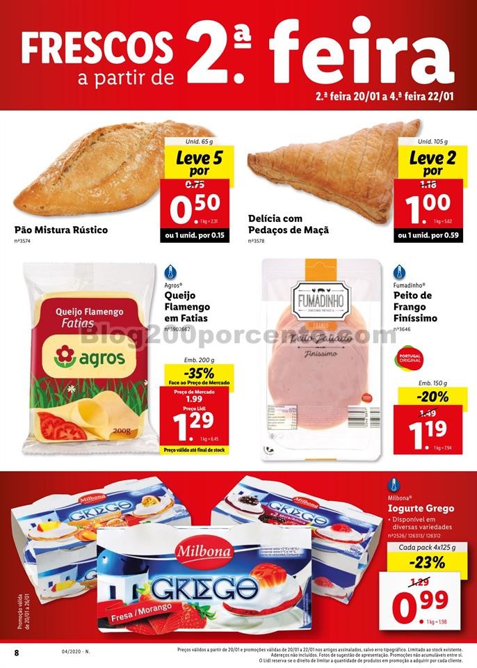 Antevisão Folheto LIDL Promoções de 20 a 26 jan