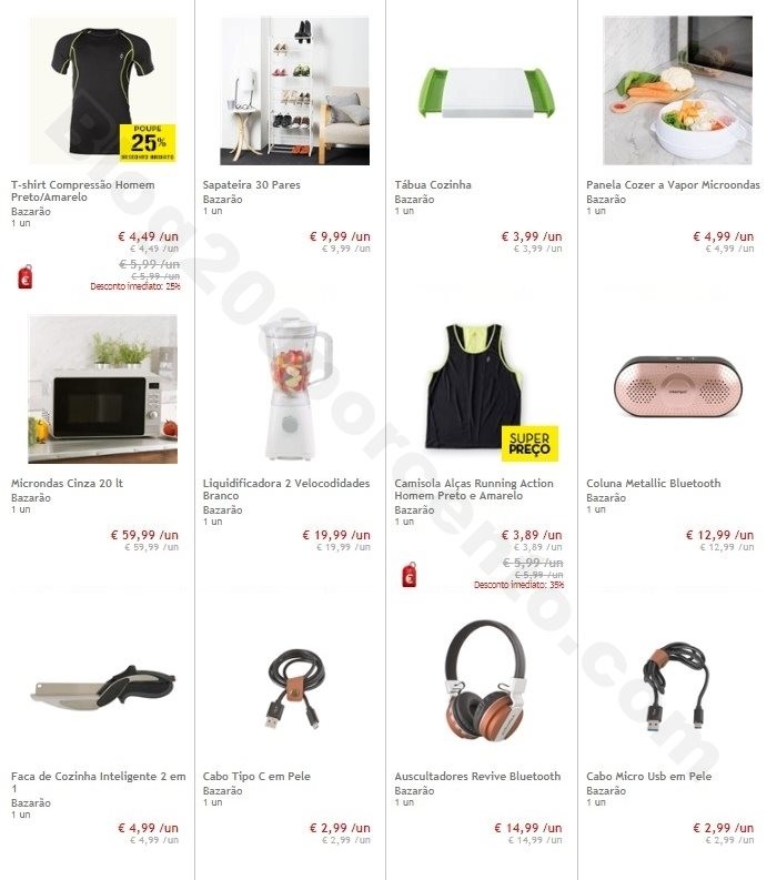 Antevisão Folheto CONTINENTE Bazarão 12 a 18 mar