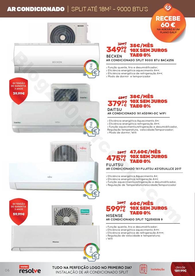 Antevisão Folheto WORTEN Especial aquecimento pro