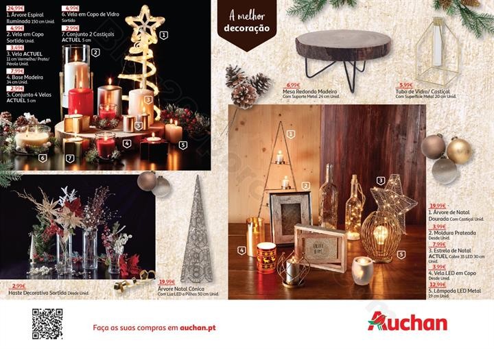 Antevisão Folheto AUCHAN Natal Gourmet Promoçõe
