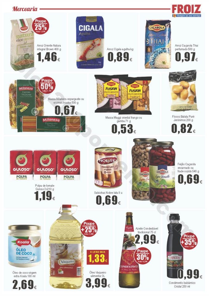 Antevisão Folheto FROIZ Promoções de 26 abril a