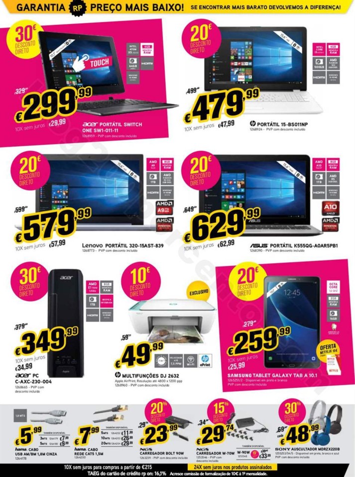 Antevisão Folheto RADIO POPULAR Promoções de 18