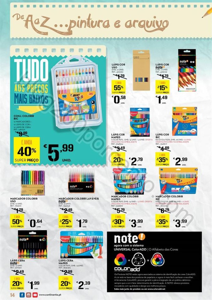 Antevisão Folheto MODELO Regresso às aulas de 18