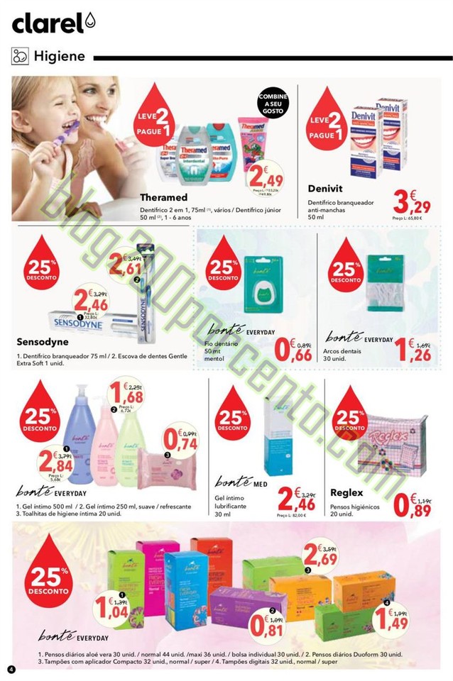 Antevisão Folheto CLAREL Promoções de 7 a 20 ja